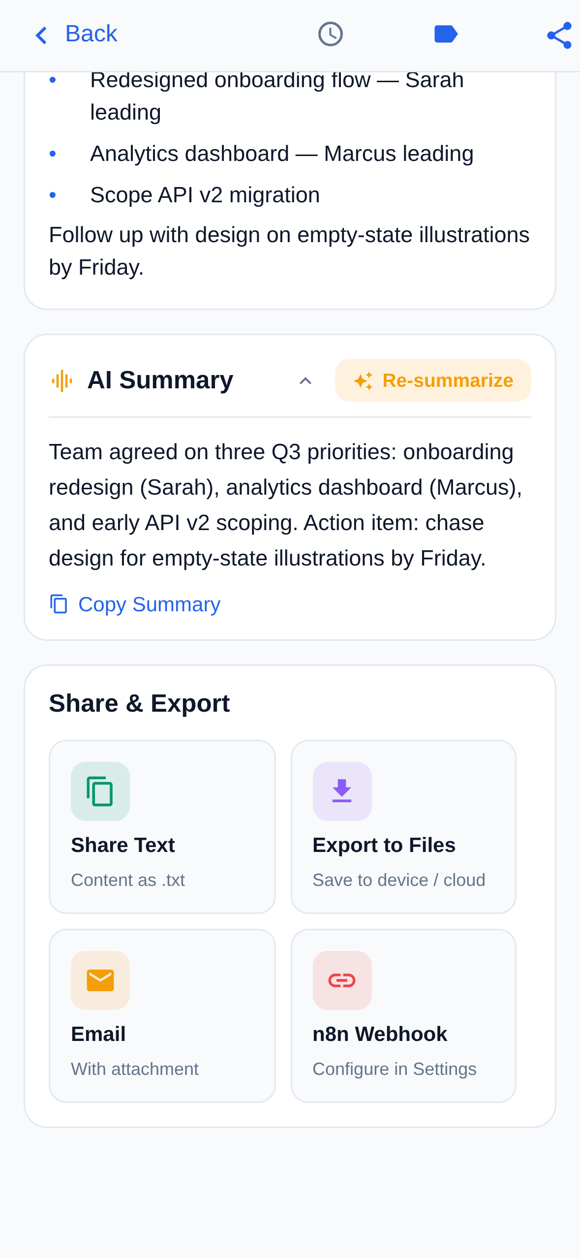 MotifScribe AI summary
